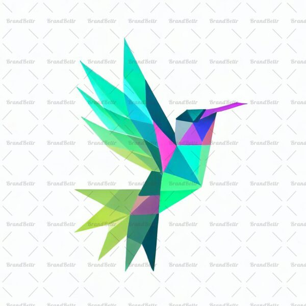 Geometrischer Kolibri